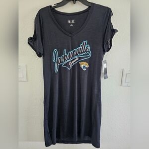 NFL Women's Jacksonville Jaguars Cold Shoulder NWT shirt Sz L
